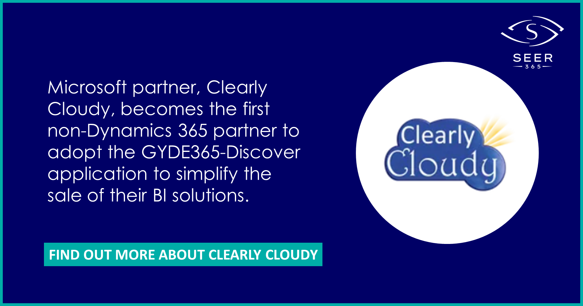 Clearly Cloudy Partner Announcement