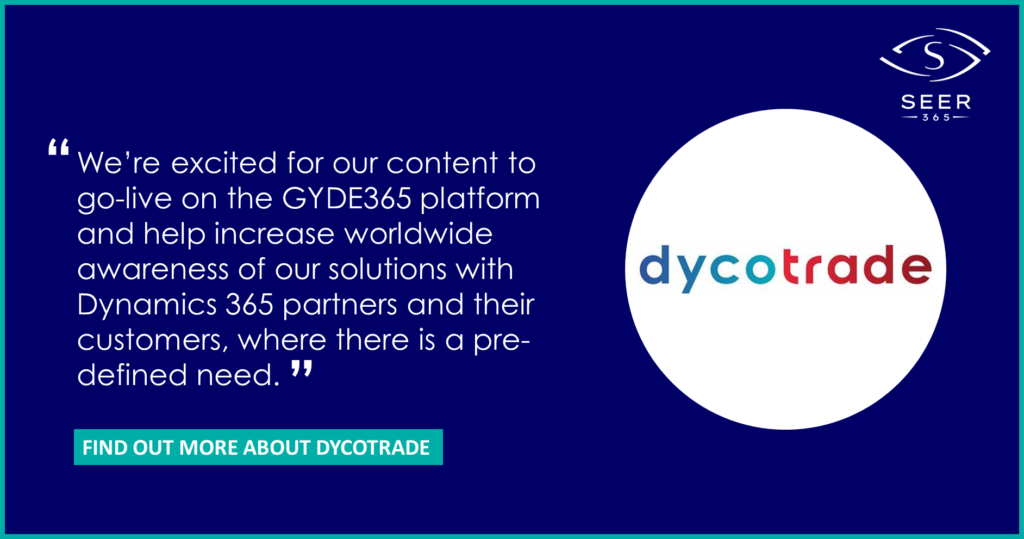 Dycotrade Partner Announcement