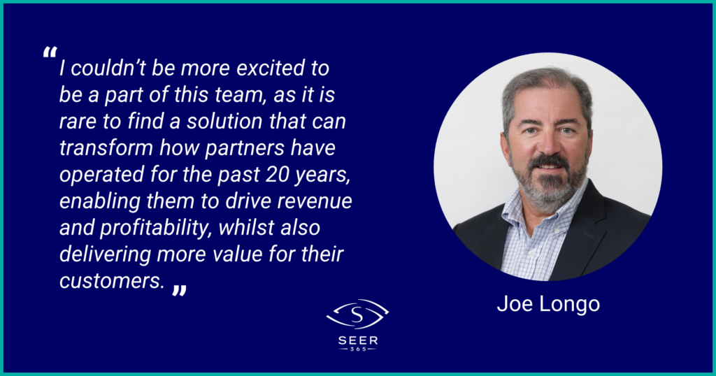 Joe Longo New Seer 365 Board Member