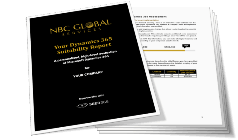 Dynamics 365 Erp Suitability Report Nbc
