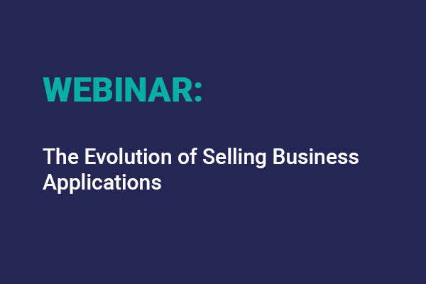 The Evolution Of Selling Business Applications