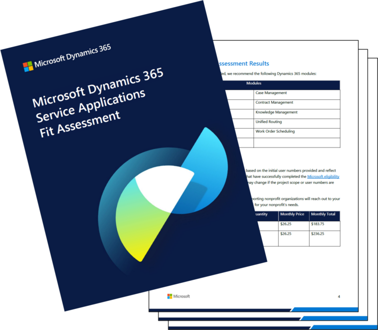 Dynamics 365 Service Applications Fit Assessment