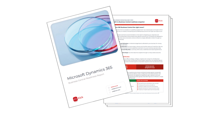 Kick Business Central Readiness Report
