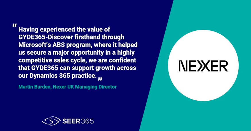 Nexer Group takes a full GYDE365 subscription